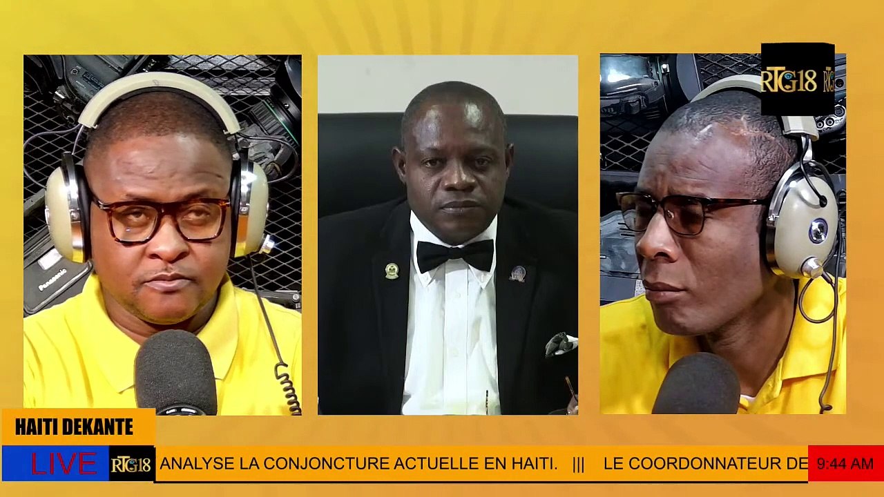 Lucmane Delille, le Coordonnateur ''Debout Citoyen'' analyse la conjoncture actuelle en Haïti.