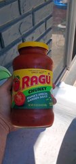 Ragù Chunky Mama's Special Garden Sauce (full) - Slide Test