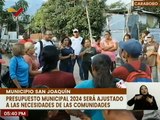 Carabobo | Realizan reunión para el presupuesto municipal del año 2024 en el mcpio. San Joaquín