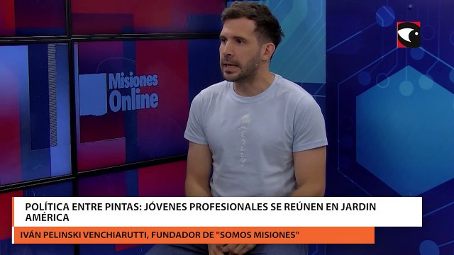 Política entre pintas jóvenes profesionales se reúnen en Jardin América
