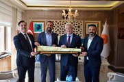 AK Parti Grup Başkanvekili Muhammed Emin Akbaşoğlu Bitlis'te Ahlat Belediyesini ziyaret etti