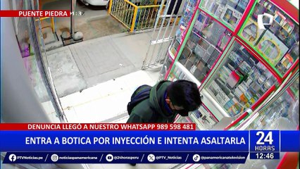 Boticas son el nuevo blanco: sujeto casi roba a trabajadora con el cuento de la inyección