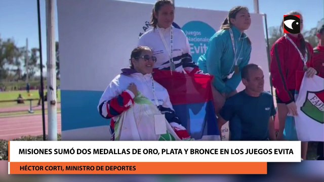 Misiones Sumó Dos Medallas De Oro, Plata Y Bronce En Los Juegos Evita