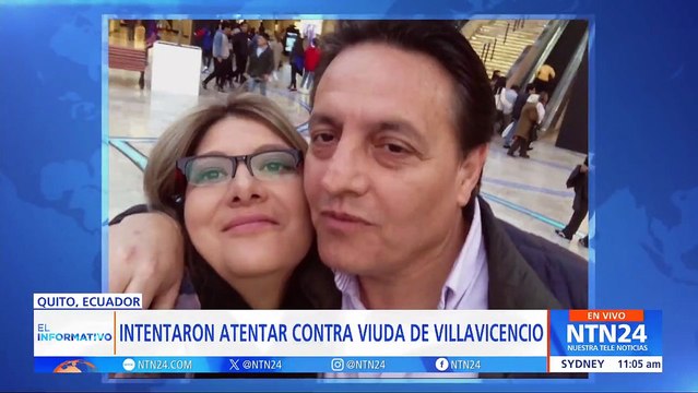 Esposa de Fernando Villavicencio, candidato presidencial asesinado en Ecuador, sufrió atentado en Quito