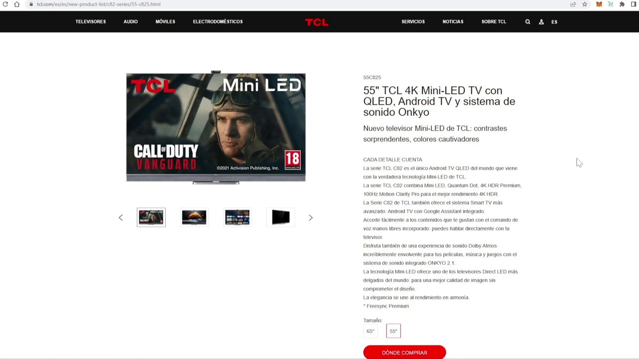 TCL QLED C82 SERIES MINI LED CON QUANTUM DOT | ESPECIFICACIONES PREMIUM A UN PRECIO IRRESISTIBLE! 