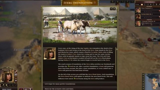 Old World - Tráiler DLC Pharaohs of the Nile