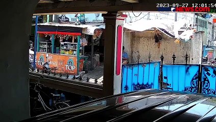 Detik-Detik Angin Kencang Terjang Warakas Terekam CCTV, 6 Rumah Rusak