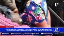 Detienen a tenderas por robar S/5 mil en productos utilizando papel aluminio en San Isidro