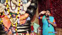 Temple Set Ganesh Mandapam Attracts Public At Secunderabad _ Teenmaar Chandravva _ V6 News