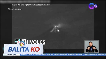 Bulkang Mayon, muling naglabas ng lava | BK