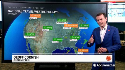 Your cross-country travel forecast for Sept. 28