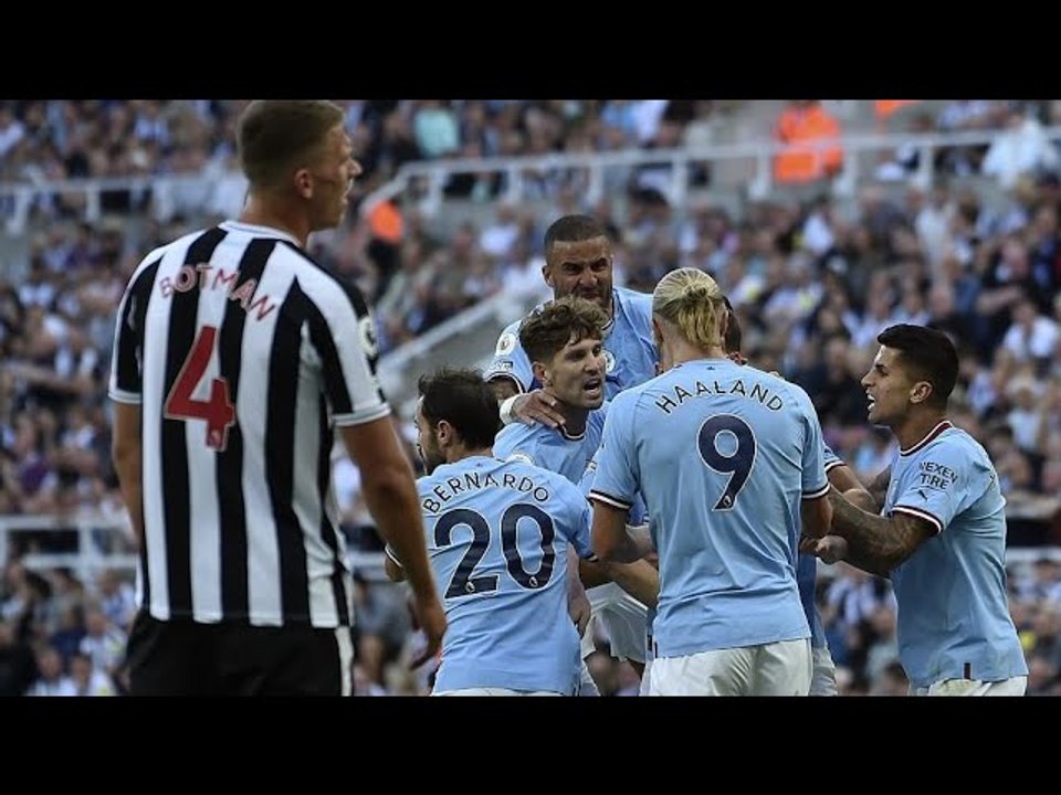 Newcastle dump Man City out of EFL Cup and draw Man Utd video Dailymotion