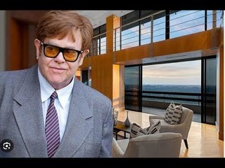 Pictures inside Sir Elton John's massive 13,300 sq ft condo he's selling for £4 1million
