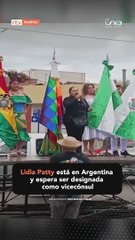 La exdiputada Lidia Patty está en Argentina y espera ser designada como vicecónsul