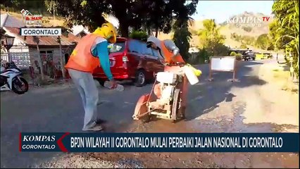 Download Video: BPJN Wilayah II Gorontalo Mulai Perbaiki Jalan Nasional di Gorontalo