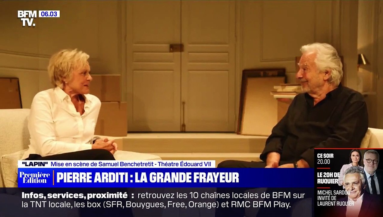 Malaise de Pierre Arditi : "Ce matin, ses jours ne sont pas en danger et il est conscient" - Voici ce qui s'est passé hier soir sur la scène du théâtre Edouard VII face à Muriel Robin"