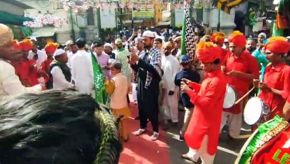 अजमेर में ईद मिलादुन्नबी का उल्लास, शान से निकल रहा जुलूस