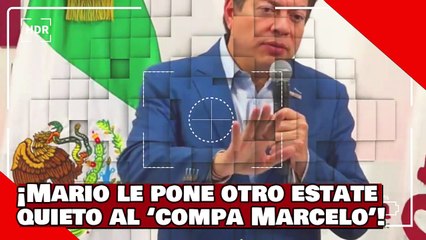 ¡VEAN! ¡Mario le pone otro estate quieto al ‘compañero Marcelo’ por querer tumbar a Claudia!