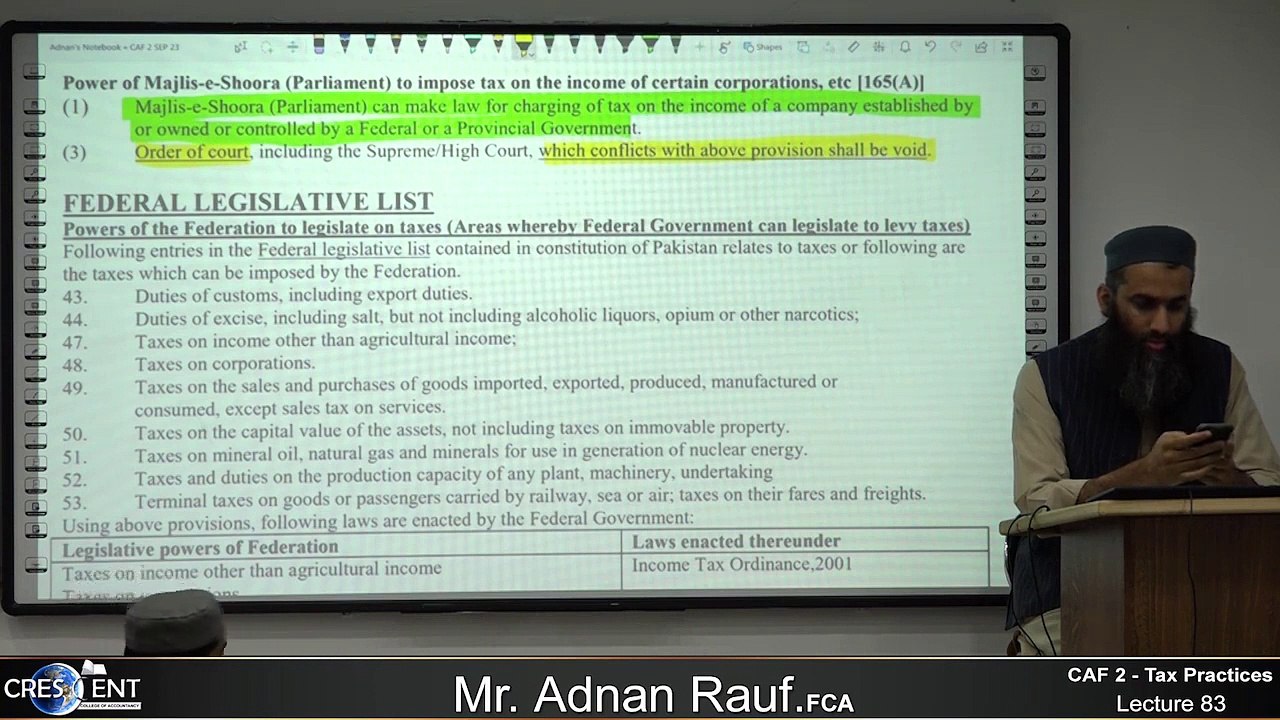 Tax Lecture 83