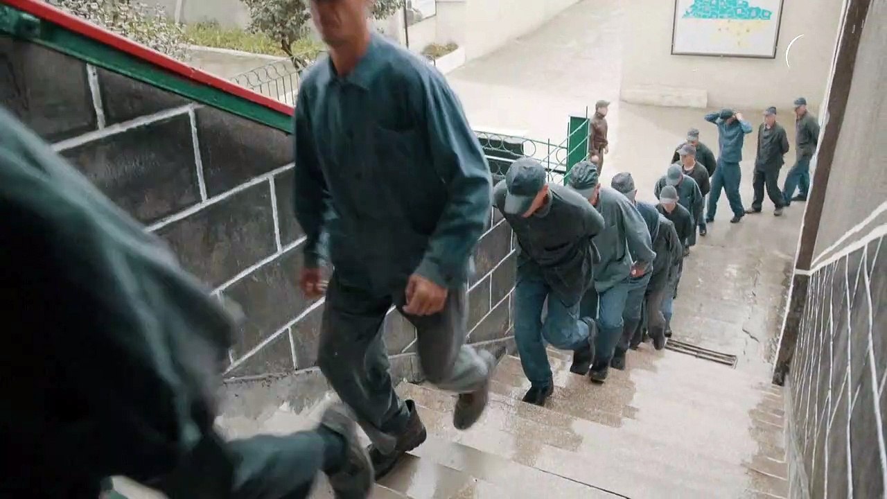 In einem Gefängnis für russische Kriegsgefangene in der Ukraine