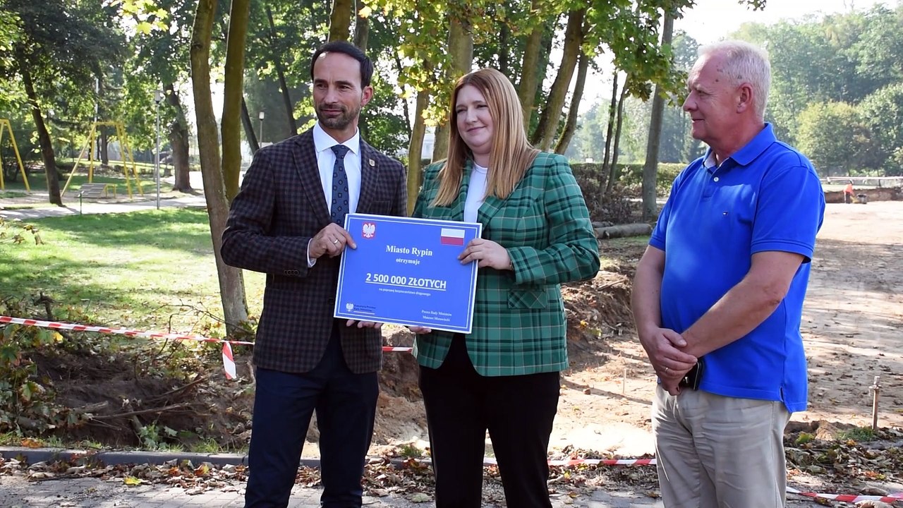 Nowa droga połączy nową i starszą część Rypina. Jest rządowe dofinansowanie