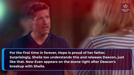 Deacon Digs Hole For Himself That's Impossible To Get Out Of Bold and the Beauti