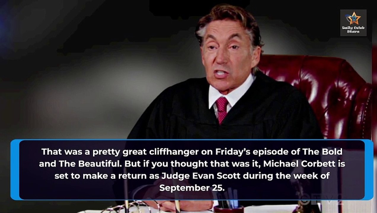 Judge Evans Has Whopper of a Secret! Finn Just Realized It Bold and the Beautifu