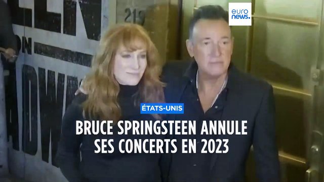 Bruce Springsteen annule ses concerts en 2023 à cause d'un ulcère à l'estomac