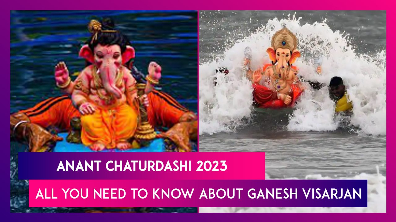 Anant Chaturdashi 2023: Know Date & Significance Of Ganesh Visarjan, The Last Day Of Ganeshotsav