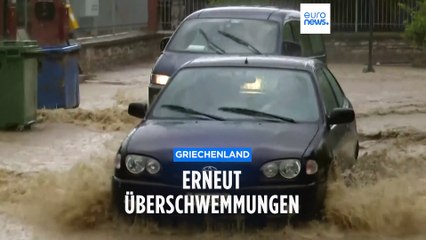 Tief Elias: Schon wieder Überschwemmungen in Griechenland