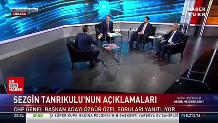 Özgür Özel'den Sezgin Tanrıkulu'na destek: Linç edecek hiçbir şey görmüyorum