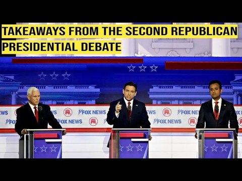 Takeaways from the second Republican presidential debate