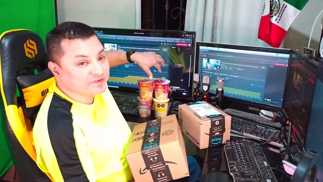 unboxin caja misteriosa de amazon prime paquetes con regalos muy bonitos de mis seguidores