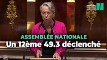 Motion de censure et 49.3 : Élisabeth borne provoque l hilarité générale à l assemblée nationale