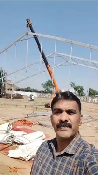 अलवर में होगी बागेश्वर बाबा की हनुमंत कथा , चल रही है तैयारियां, देखे वीडियो