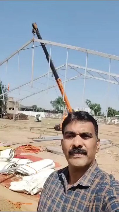 अलवर में होगी बागेश्वर बाबा की हनुमंत कथा , चल रही है तैयारियां, देखे वीडियो