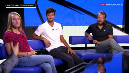 Droguet : "J'avais beaucoup d'appréhension sur les matchs en 3 sets gagnants"