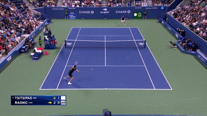 Tsitsipas en démonstration : les temps forts de sa victoire sur Raonic