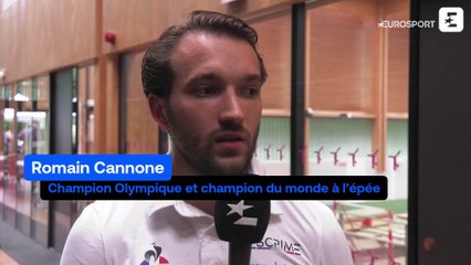 Cannone : "L'objectif c'est la double médaille d'or"