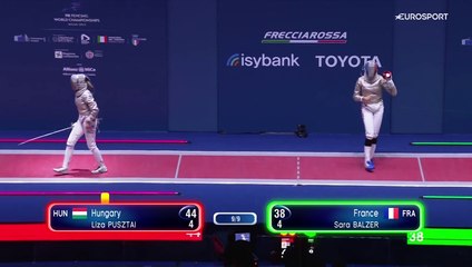 Les sabreuses tricolores échouent en finale et repartent avec l'argent