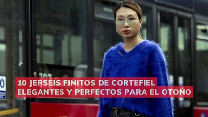 10 jerséis finitos de Cortefiel elegantes y perfectos para el otoño