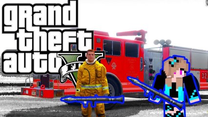 İtfaiyeci Olup Araba Patlatmak - GTA 5 / Boncuk