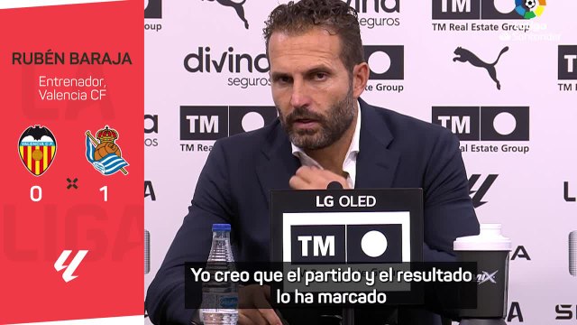 VALENCIA 0 - REAL SOCIEDAD 1 | RUEDA de PRENSA de BARAJA: el VALENCIA, la CANTERA y sus OPCIONES