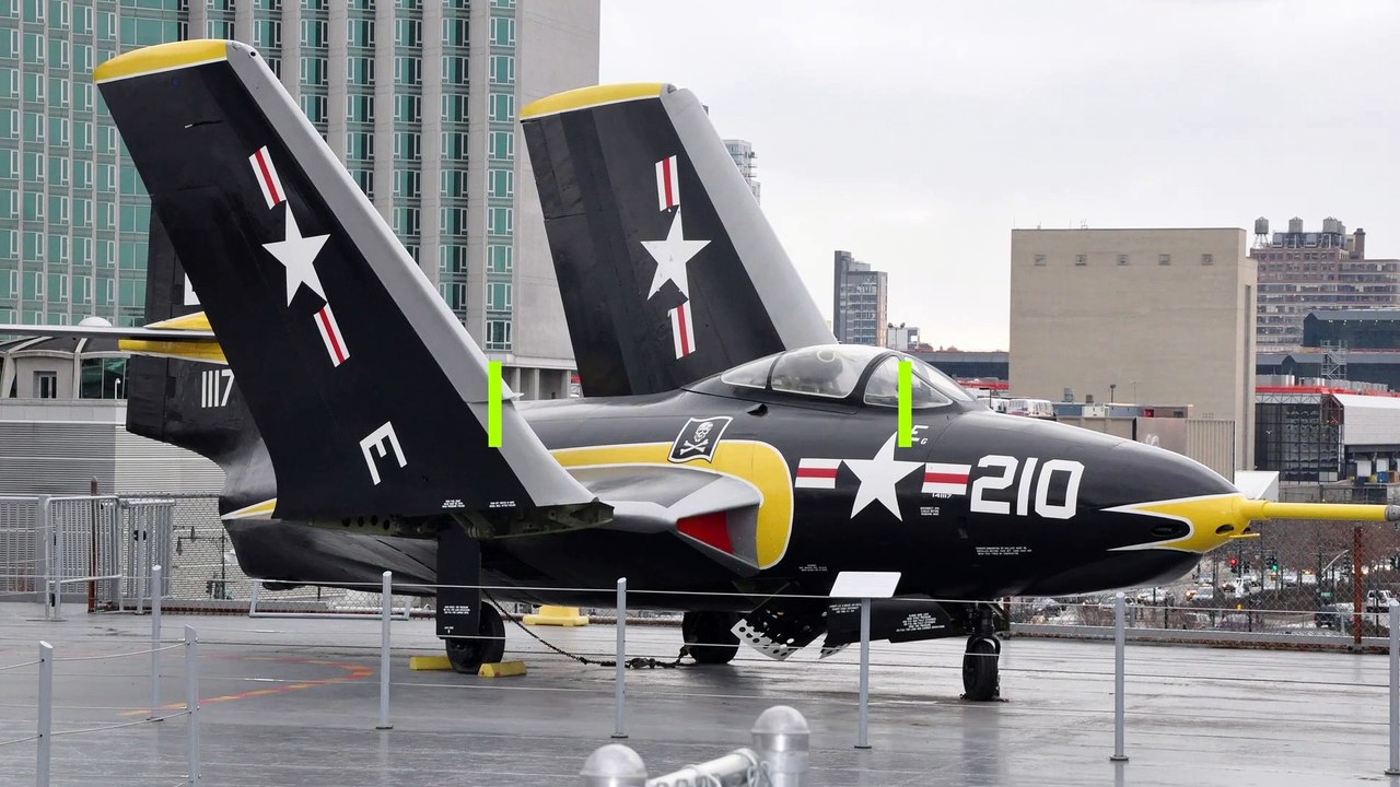 Grumman F9F-8 -  jet fighter - HD