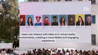 Mark Zuckerberg introduces Meta’s chatbots