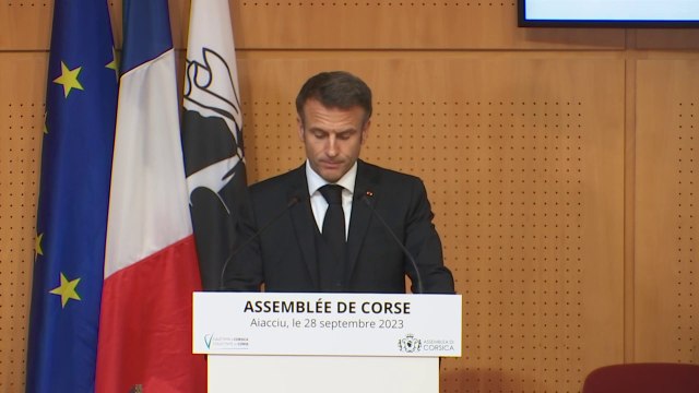 Je suis favorable à ce qu'une nouvelle étape soit franchie : en Corse, Emmanuel Macron dit vouloir ouvrir une page nouvelle