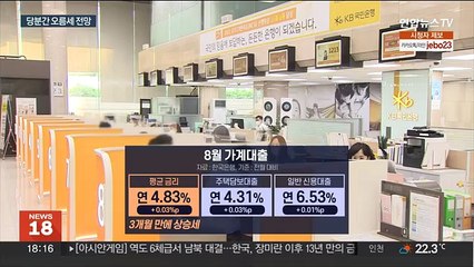 7%대까지 대출금리 올랐는데…가계 빚은 증가세