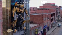 Superhelden-Architektur begeistert Bolivien