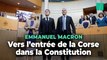 Emmanuel Macron veut faire entrer la Corse dans la Constitution pour « reconnaître ses spécificités »