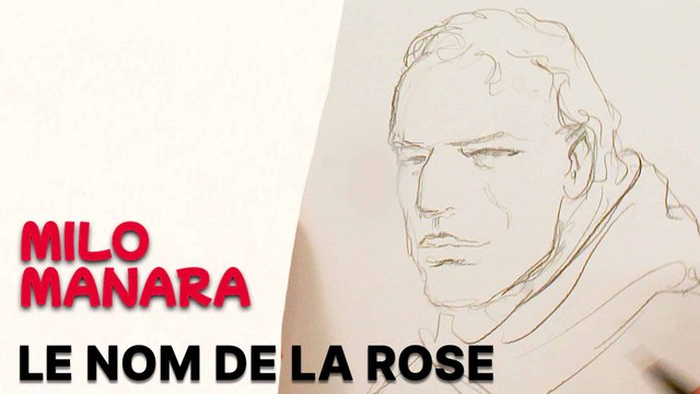 Bande dessinée : Le Nom de la Rose , Manara se met en 4